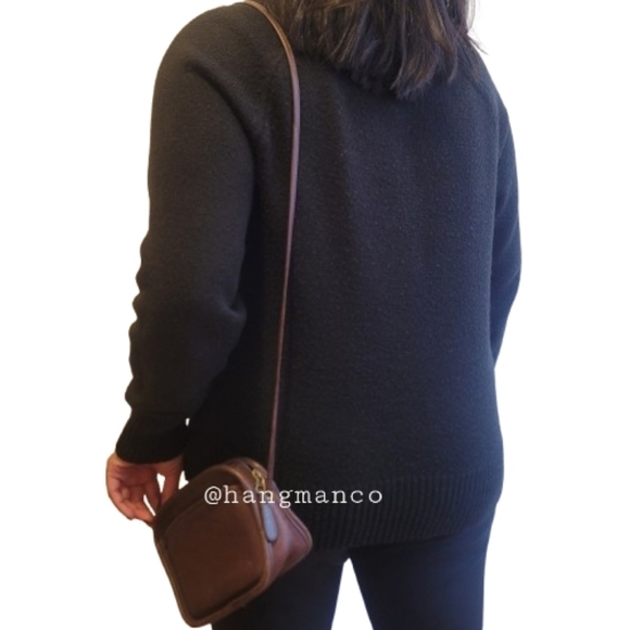 Vintage Coach Mini Crossbody Bag : 9935 Hadley In Mahogany - Picture 2 of 13